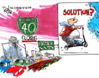 Editorial Cartoon: Business 40 Solution