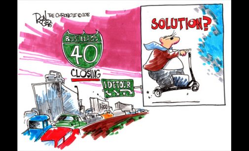 Editorial Cartoon: Business 40 Solution