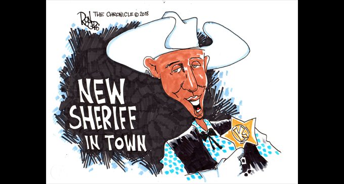 Editorial Cartoon: New Sheriff