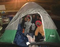 Youth, group teams up with college fraternity for homelessness awareness