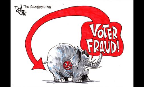 Editorial Cartoon: Voter Fraud