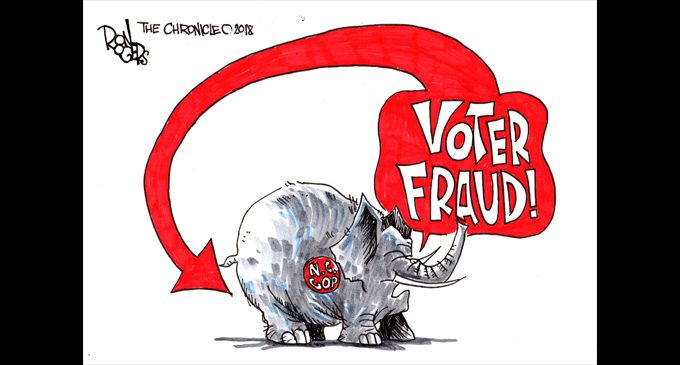 Editorial Cartoon: Voter Fraud