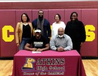 Atkins lacrosse star signs letter of intent