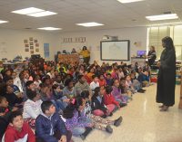 Judge Camille Banks-Prince visits students at Ashley Elementary