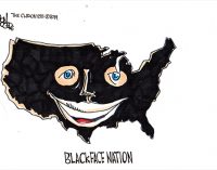 Editorial Cartoon: Black Face Nation