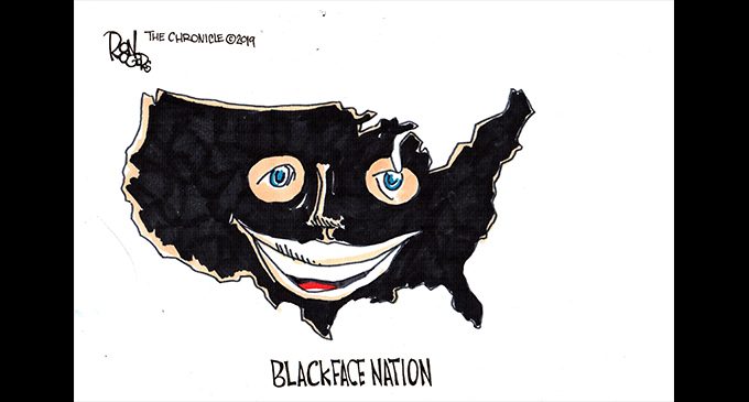 Editorial Cartoon: Black Face Nation