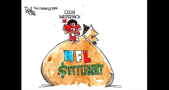 Editorial Cartoon: Kapernick Settlement