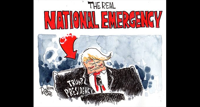 Editorial Cartoon: The Real National Emergency