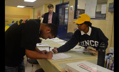 Young Democrats register local students to vote