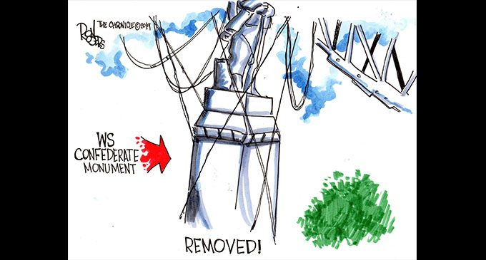 Editorial Cartoon: Removed