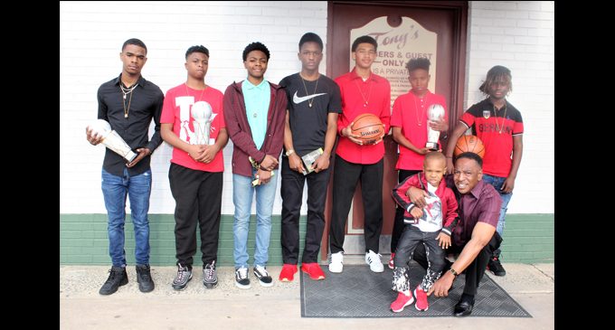 Youth basketball team wins YMCA championship