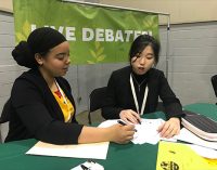 Forsyth Early College team wins debate against banning cars in central downtown