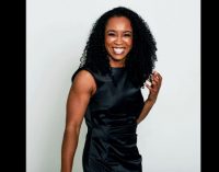 Female bodybuilder reaches for new heights