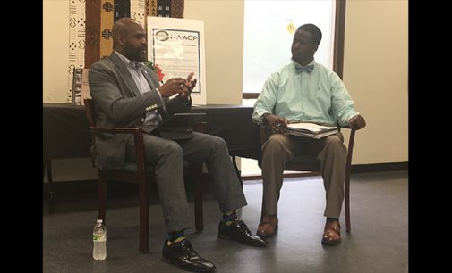 NAACP’s Young Adult Committee holds town hall with Councilman Taylor