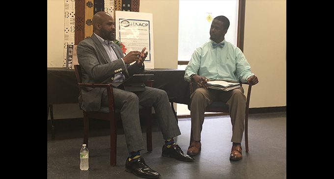 NAACP’s Young Adult Committee holds town hall with Councilman Taylor