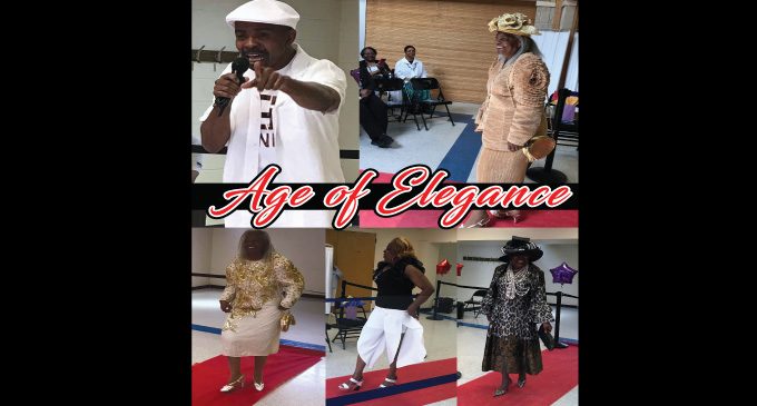 Seniors work the runway at Age of Elegance Fashion and Talent Showcase