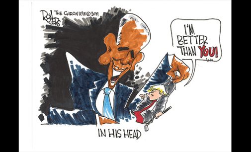 Editorial Cartoon: In His Head