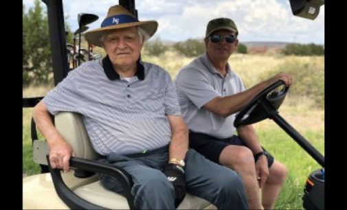 Rivalry renewed once again for 100-year-old golfers