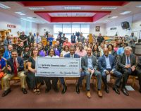 Local law enforcement donates $50,000 to North Hills Elementary