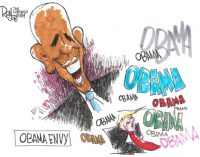 Editorial Cartoon: Obama Envy