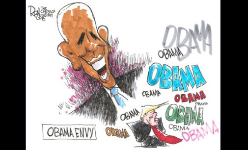 Editorial Cartoon: Obama Envy