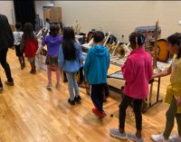 Diggs-Latham Elementary receives donation of musical instruments