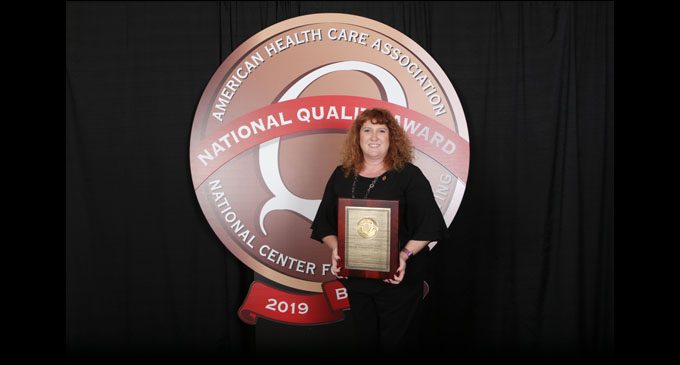 Trinity Glen earns 2019 AHCA/NCAL Bronze National Quality Award