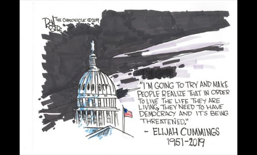 Editorial Cartoon: Rep. Elijah Cummings