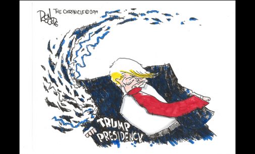 Editorial Cartoon: Trump Presidency falling apart
