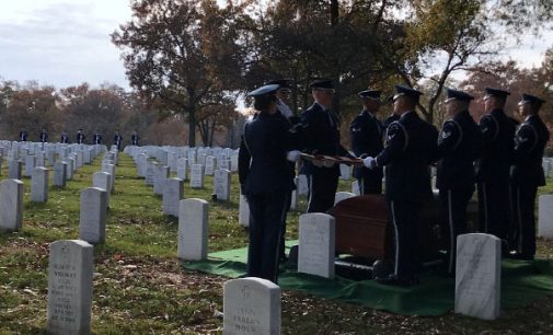 Honoring the final wishes of a military  veteran at Arlington National Cemetery