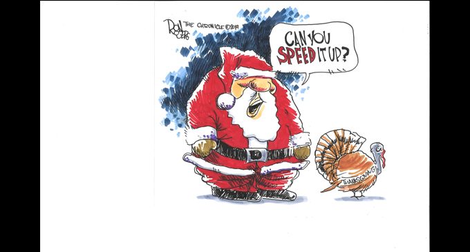 Editorial Cartoon: Speed it up