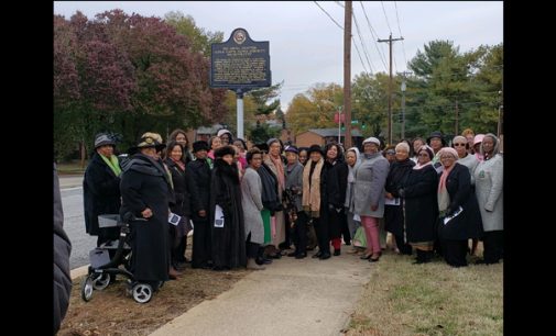 Historic marker honors  Phi Omega chapter of Alpha Kappa Alpha Sorority