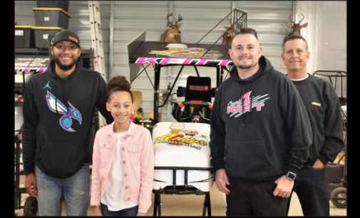 Youth female kart driver continues to impress