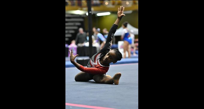 Local 14-year-old gymnast sets goal to compete in Olympics