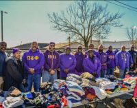 W-S fraternity graduate chapter gives back