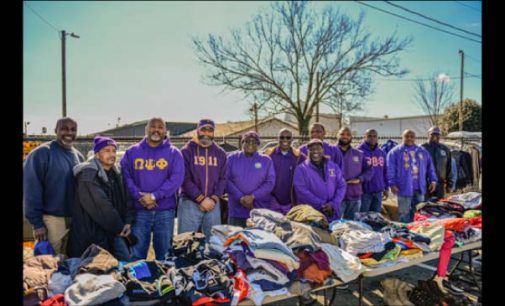 W-S fraternity graduate chapter gives back
