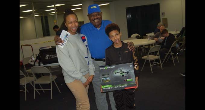 Young wins drone at aviation camp
