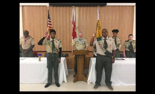 Two Boy Scouts awarded Eagle Scout  designation