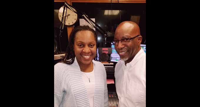 Dr. Melicia Whitt-Glover teams up with Busta Brown to host a health-related radio show
