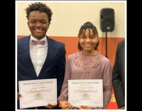 Prince Hall Shriners of Sethos Temple No. 170 awards scholarships to local seniors