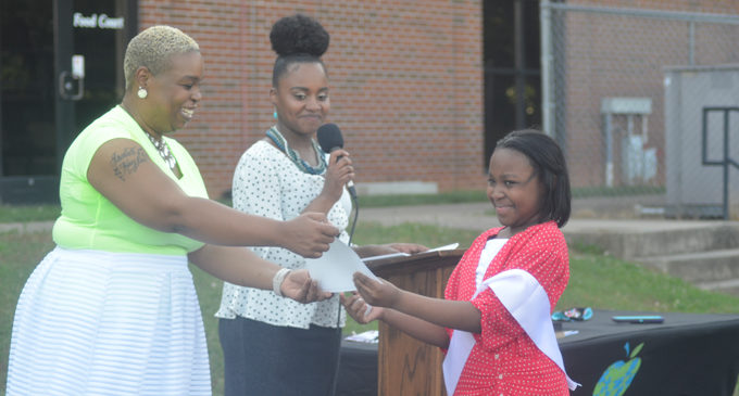 B.L.U.E.- G.R.E.E.N. Academy holds drive-in graduation for fifth graders