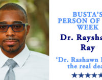 Busta’s Person of the Week: Dr. Rashawn Ray is the real deal!