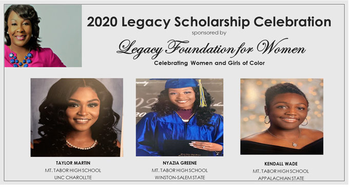 The Legacy Foundation for Women awards scholarships