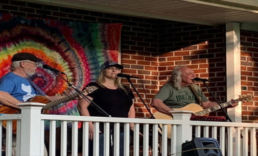 Local band gives ‘porch  concerts’ for neighbors