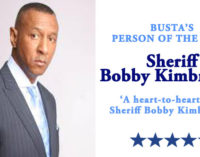Busta’s Person of the Week: A heart-to-heart conversation with Sheriff Bobby Kimbrough