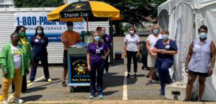 Sorority spends the month of July serving the community