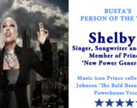 Busta’s Person of the Week: Music icon Prince called Shelby Johnson ‘The Bald Beauty with a Powerhouse Voice’