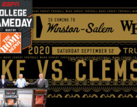 Wake Forest University will host ESPN College GameDay for the first time in the show’s history