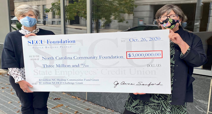 SECU Foundation expands  COVID-19 disaster relief with a $3 million grant