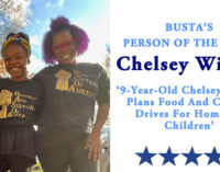 Busta’s Person of the Week: 9-year-old Chelsey Wilson plans food and clothes drive for  homeless children